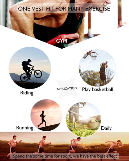 Men Sauna Vest Hot Sweat Waist Trainer Corset Neoprene Tank Top Shapewear Slimming Shirt Workout Suit